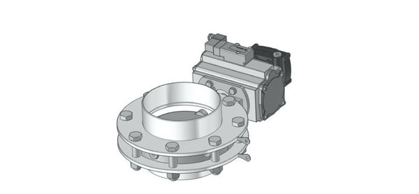 Disc valve, DKA-hygienic type