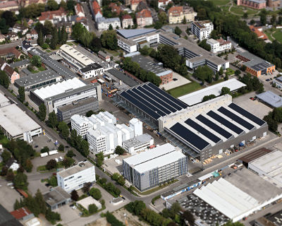 Hosokawa Alpine AG Augsburg aerial view