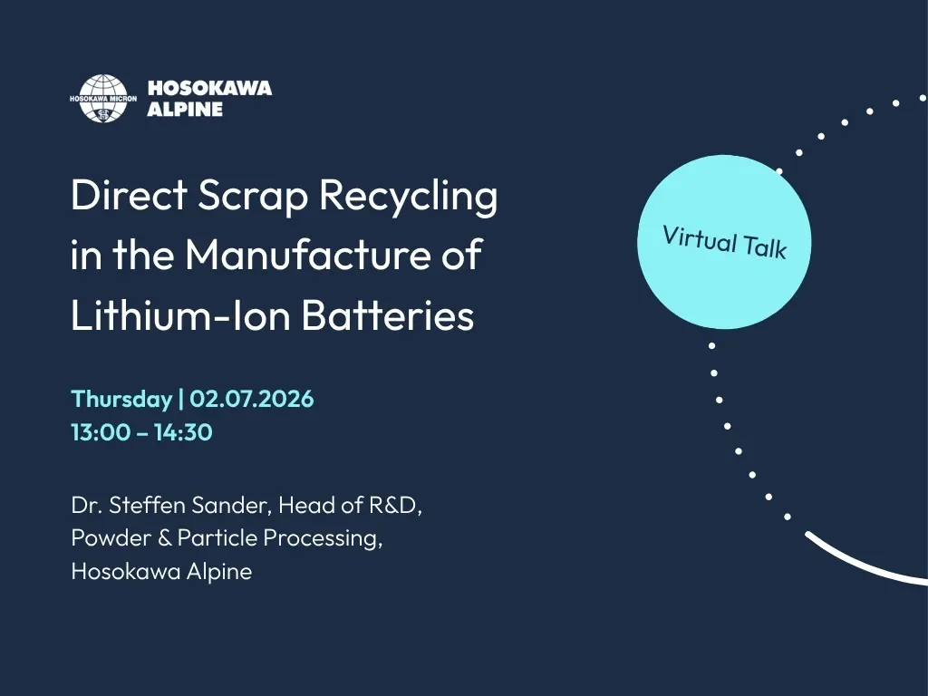 Direct Scrap Recycling in the Manufacture of Lithium-Ion Batteries