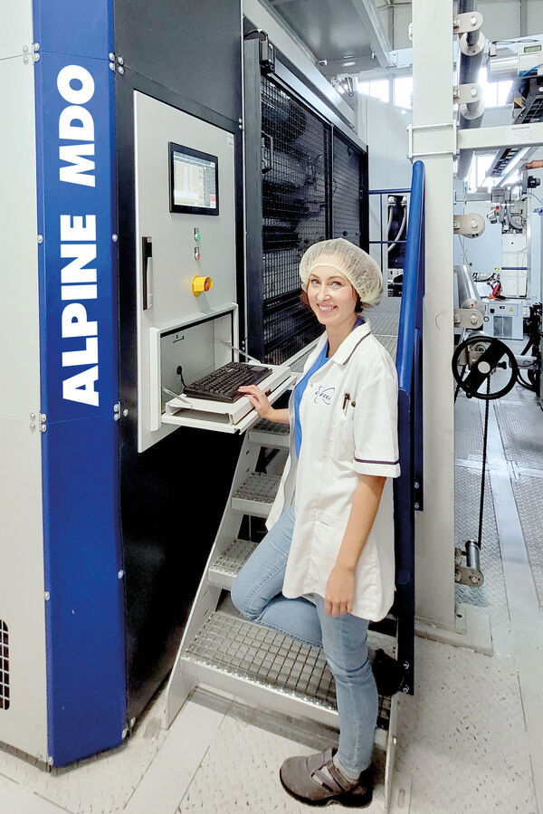 Blown film line from Hosokawa Alpine