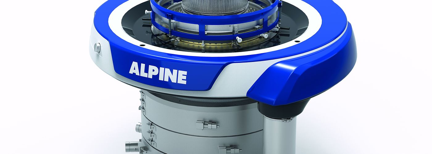 Alpine CRX cooling ring series for outer cooling and Alpine HT cooling tower for inner cooling