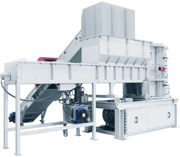 Polyplex Shredder-Granulator Combination