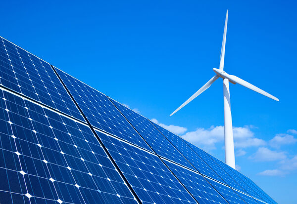 Wind turbine and solar system