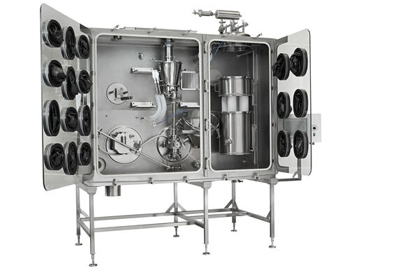Process system for operation in isolators 