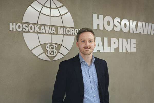 Alexander Schmid from Hosokawa Alpine