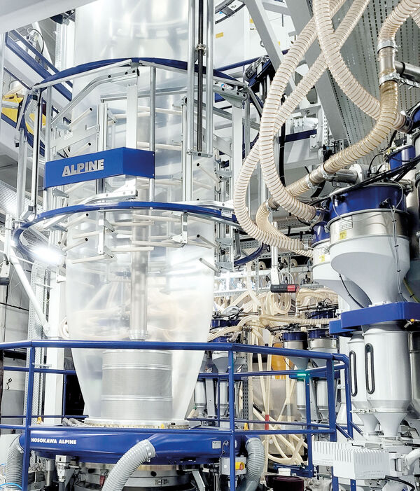 Film blowing system