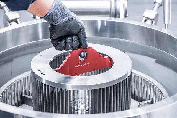 Classifier wheel of ADM classifier mill