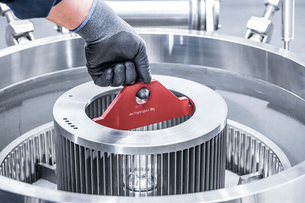 Classifier wheel of ADM classifier mill