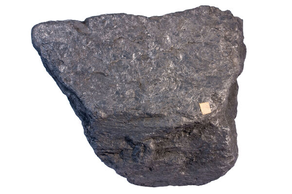 A piece of graphite rock