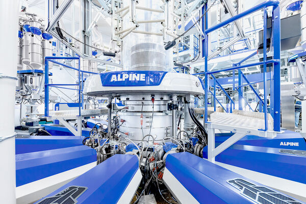 Blown film line from Hosokawa Alpine