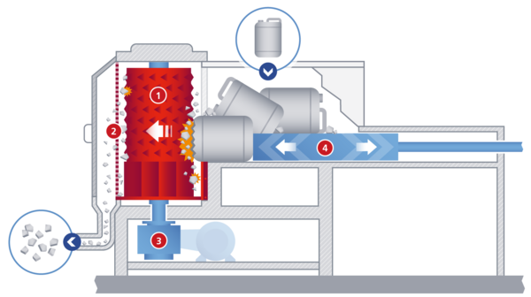 Blow molded parts