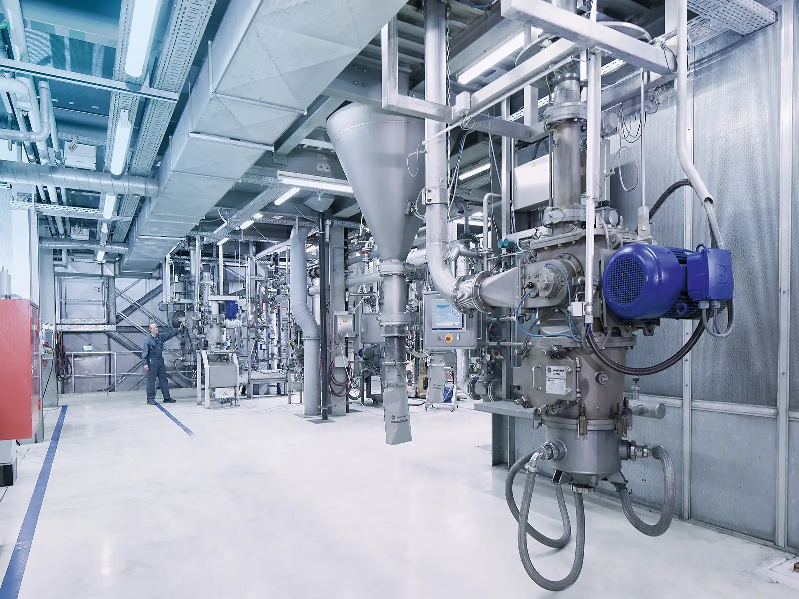 Hosokawa Alpine’s industrial plant