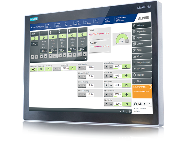 Process visualisation ExVis 5.0 